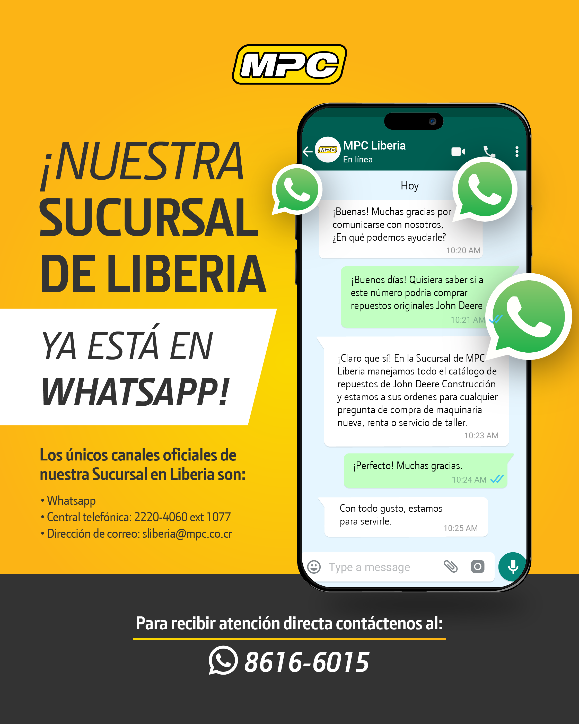 ¡Nuevo Whatsapp Liberia!